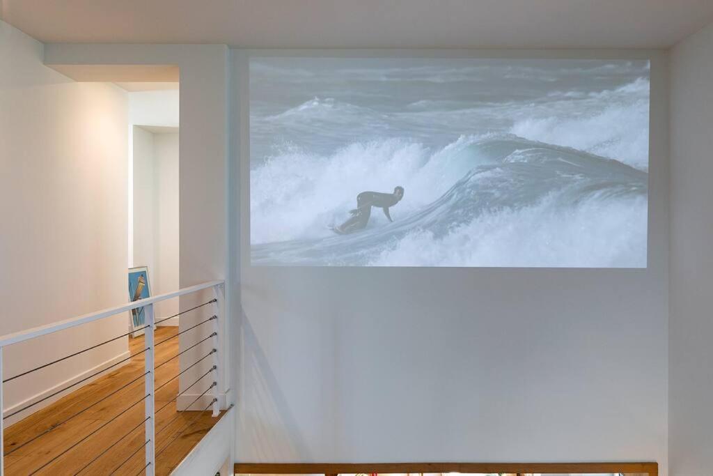 Beautiful Beach House In Front Of The Ocean ビアリッツ エクステリア 写真