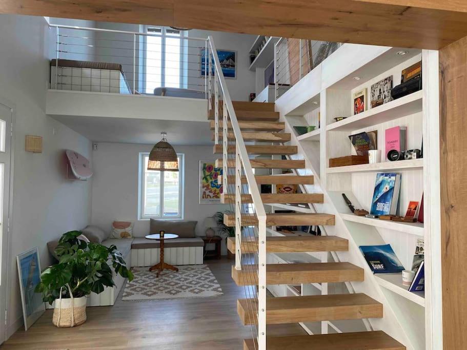 Beautiful Beach House In Front Of The Ocean ビアリッツ エクステリア 写真