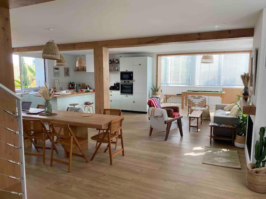Beautiful Beach House In Front Of The Ocean ビアリッツ エクステリア 写真